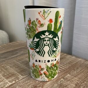 Starbucks 2021 Arizona Local Collection Green Siren Ceramic Tumbler NEW
